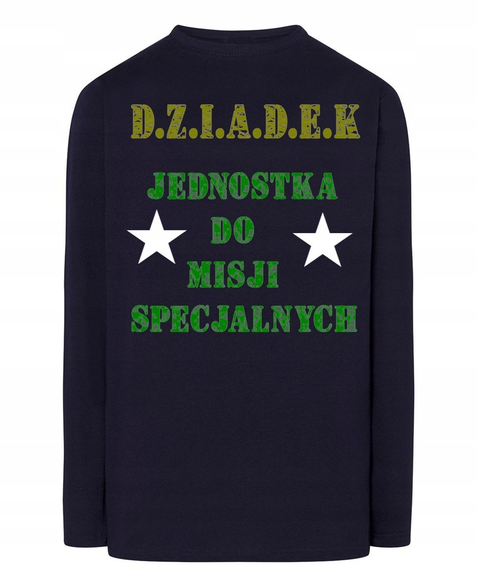 Dzień Dziadka Modny Longsleeve Prezent r.4XL