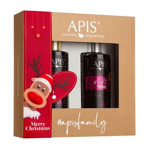 APIS Night Fever zestaw rozświetlający balsam do ciała 300ml + nawilżający żel do mycia ciała 300ml - Zestawy kosmetyków damskich - miniaturka - grafika 1