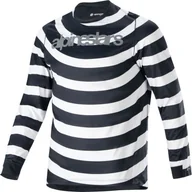 Koszulki męskie - Alpinestars Koszulka długi rękaw ALPINESTARS A-ARIA OSCAR LS JERSEY, Black Rozmiar: XXL - miniaturka - grafika 1