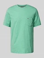 Koszulki męskie - T-shirt o kroju regular fit z czystej bawełny - miniaturka - grafika 1