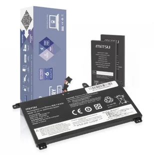 Mitsu Bateria 01AV493 do Lenovo ThinkPad T570 T580 P51S 2000 mAh (30 Wh) 15.2V BC/LE-T580 - Baterie do laptopów - miniaturka - grafika 1