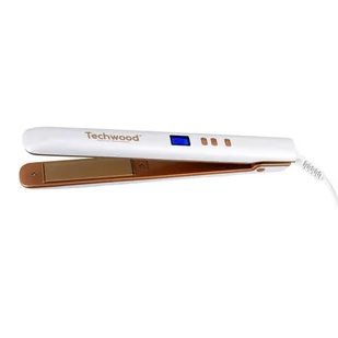 Techwood TFL-291D Biały - Prostownice i karbownice do włosów - miniaturka - grafika 1