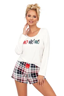 Piżama Ho Ho II 1/2 Ecru - Piżamy damskie - miniaturka - grafika 1
