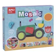 Zabawki kreatywne - Apli Kids Moja Pierwsza Drewniana Mozaika - miniaturka - grafika 1