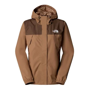 Kurtka The North Face Antora Rain Jacket 0A8BKD5K21 - brązowa - Kurtki i kamizelki sportowe damskie - miniaturka - grafika 1