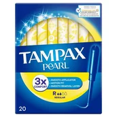 Tampony - Tampax Pearl Regular - tampony 20szt. - miniaturka - grafika 1