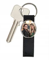 Breloki - BRELOK DO KLUCZY ZE ZDJĘCIEM TWOIM WŁASNYM FOTO NADRUKIEM LOGO na prezent - miniaturka - grafika 1
