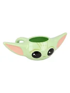 Sztućce dla dzieci - Star Wars Kubek "The Mandalorian Baby Yoda" w kolorze zielonym - 500 ml - miniaturka - grafika 1