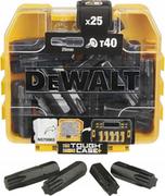 Nasadki do elektronarzędzi - DeWALT zestaw 25 szt. końcówek udarowych TX40/25mm, IMPACT Torison, 1/4", Small Bulk Storage, Dewalt [DT70559T] DT70559T-QZ - miniaturka - grafika 1