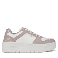 Sneakersy damskie - Sneakersy Kappa SS24-3C092 Biały - miniaturka - grafika 1
