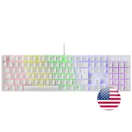 Klawiatury - Mars Gaming MK422 klawiatura USB QWERTY US English Biały MK422WRUS MK422WRUS - miniaturka - grafika 1