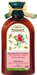 Olej Arganowy i Granat Balsam do Włosów Suchych i Zniszczonych, Green Pharmacy - Odżywki do włosów - miniaturka - grafika 1