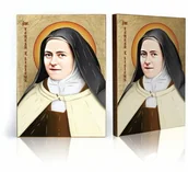 Ikony i obrazy sakralne - Ikona religijna Święta Teresa z Lisieux - miniaturka - grafika 1