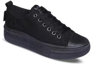 Lee Cooper, Trampki damskie, LCW-23-44-1624L, Czarne, Rozmiar 41 - Trampki damskie - miniaturka - grafika 1