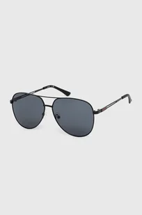 Guess okulary przeciwsłoneczne męskie kolor czarny GF0231 02A - Okulary przeciwsłoneczne - miniaturka - grafika 1