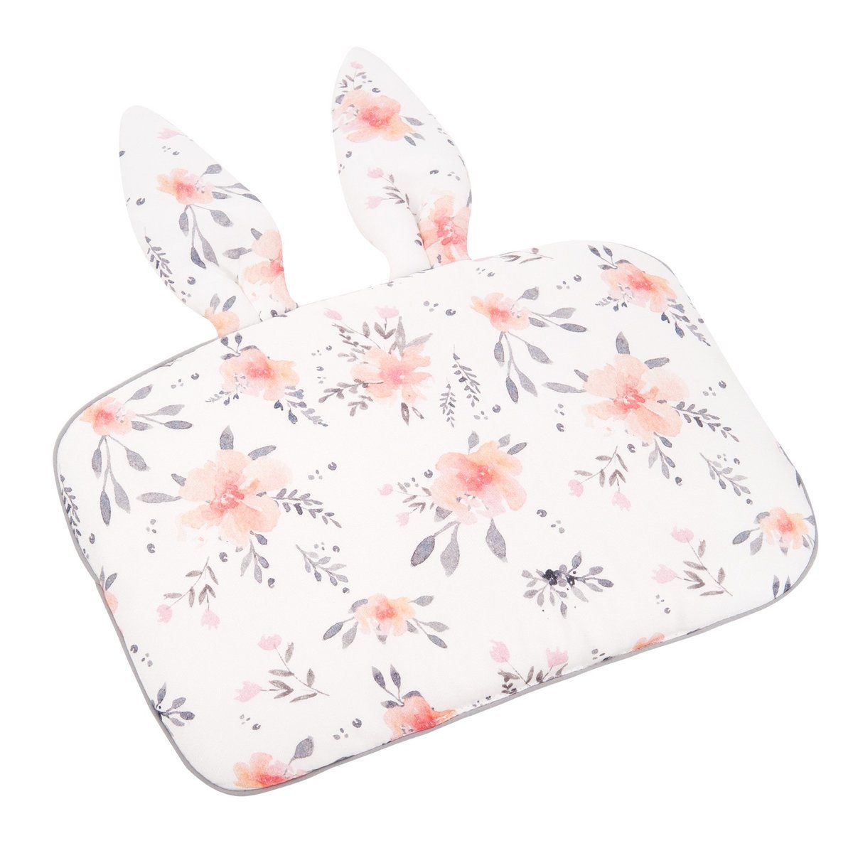 Samiboo Poduszka Bambusowa Kwiat Szara 25×35 cm