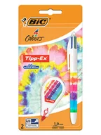 Przybory szkolne - Bic 2-częściowy zestaw "4 colours" - miniaturka - grafika 1