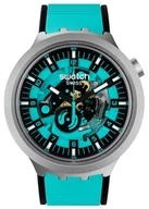 Zegarki męskie - Zegarek Swatch SB07S111 BIG BOLD IRONY MINT TRIM - miniaturka - grafika 1