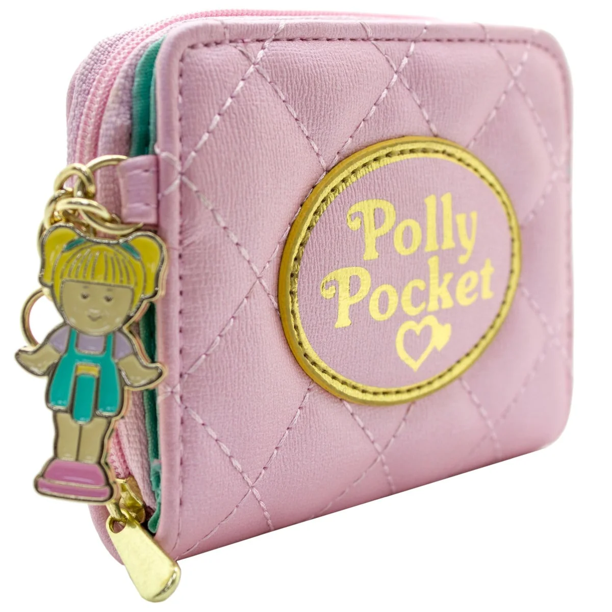 Adventures In Pocketville Tiny World Of Polly Torebka Clutch Kieszeń na Monety & Uchwyt na Karty, Różowy