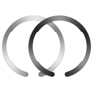 ESR Ładowarka  ESR HALOLOCK MAGSAFE UNIVERSAL MAGNETIC RING BLACK &amp SILVER 4894240111130 - Ładowarki do telefonów - miniaturka - grafika 2