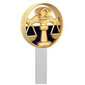 Zakładki do książek - Metalmorphose Zakładka do książki znak zodiaku Waga - gadżet - miniaturka - grafika 1