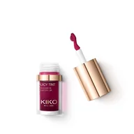 Szminki - KIKO Milano, Juicy Tint Lips & Cheeks Liquid Colour Pomadka Do Ust I Róż Do Policzków, 2w1 03 Impressive Burgundy , 5ml - miniaturka - grafika 1