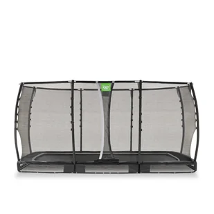 Exit Trampolina naziemna Allure Premium 244x427cm czarna - Trampoliny - miniaturka - grafika 1