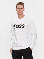 Bluzy męskie - Boss Bluza Soleri 07 50507939 Biały Regular Fit - BOSS - miniaturka - grafika 1