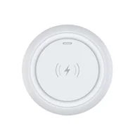 Ładowarki do telefonów - Devia Ładowarka indukcyjna Allen 15W Biała - miniaturka - grafika 1