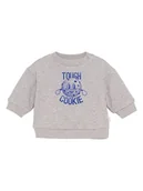 Bluzy i sweterki niemowlęce - Noppies Bluza w kolorze szarym - miniaturka - grafika 1