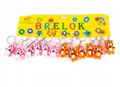 Plecaki - Brelok Tygrys 12 sztuk - Idealny dodatek do kluczy i plecaków - miniaturka - grafika 1