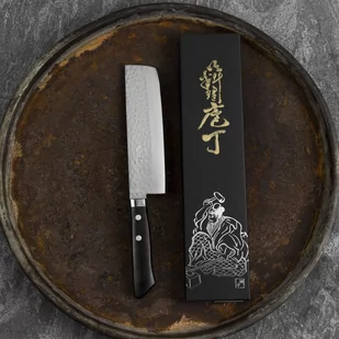 Masutani VG-10 Hammered Nóż Nakiri 17 cm - Noże kuchenne - miniaturka - grafika 2