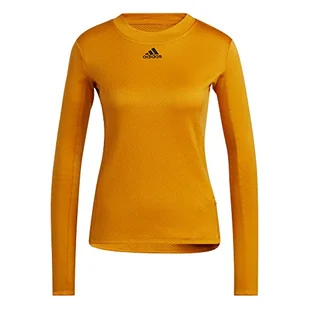 adidas Damska koszulka Trn Ls Cold.rdy z długim rękawem, Narfoc, S - Koszulki i topy damskie - miniaturka - grafika 1