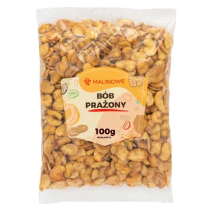 Bób prażony 100g - Orzechy i nasiona - miniaturka - grafika 1