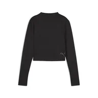 Koszulki i topy damskie - PUMA Unisex Intergalactic Ls Top koszulki - miniaturka - grafika 1