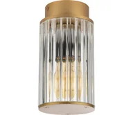 Lampy ogrodowe - Argon 8774 - Plafon zewnętrzny NORFOLK 1xE27/15W/230V IP44 złoty - miniaturka - grafika 1