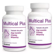 Suplementy i witaminy dla psów - Dolvit Multical Plus 2x90 tabletek - miniaturka - grafika 1