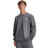 Bluzy sportowe męskie - Bluza męska Under Armour Essential Fleece Crew - miniaturka - grafika 1