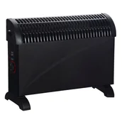 Ogrzewanie przenośne - Grzejnik konwektorowy KEPLAND DL01S Turbo Czarny - miniaturka - grafika 1