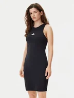 Sukienki - adidas Sukienka codzienna Future Icons Small Logo JE0199 Czarny Slim Fit - miniaturka - grafika 1