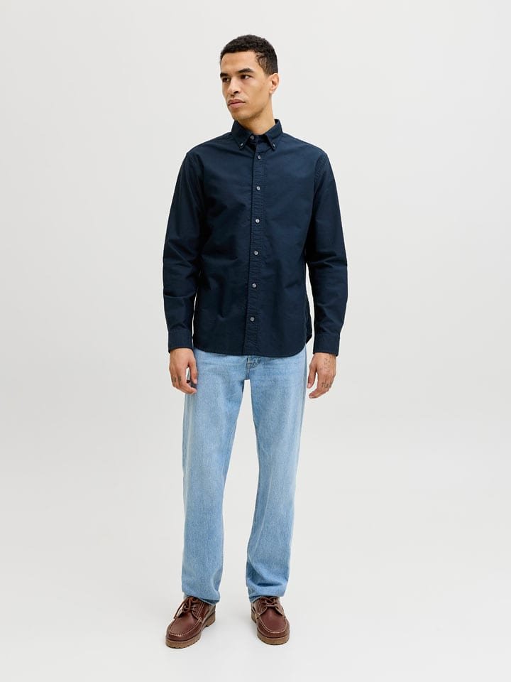 Jack & Jones Koszula - Regular fit - w kolorze granataowym