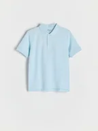 Koszulki dla chłopców - Reserved - T-shirt polo - jasnoniebieski - miniaturka - grafika 1
