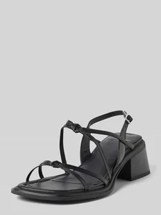 Sandały z regulowanym zapięciem model ‘INES’ - Sandały damskie - miniaturka - grafika 1