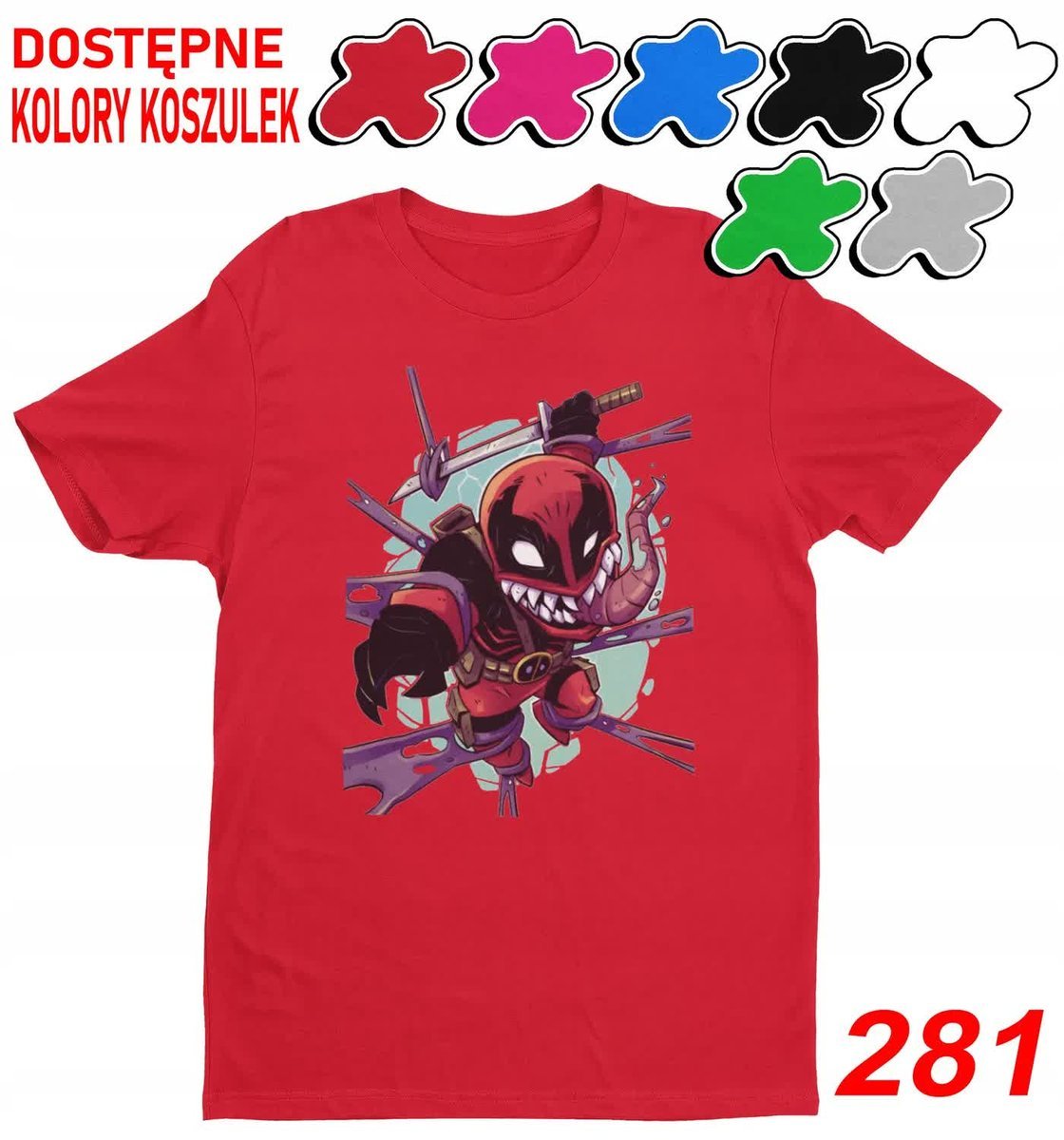 Dziecięca Koszulka T-Shirt Z Nadrukiem Wybór Star Wars Mini -L 146-152