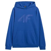 Bluzy sportowe męskie - Męska bluza 4F Sweatshirt M1980 Rozmiar: XXL / Kolor: niebieski - miniaturka - grafika 1