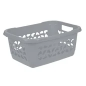 Kosze na bieliznę - Kosz na pranie Jost 55 cm szary 32 l Keeeper - miniaturka - grafika 1