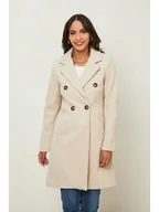 Kurtki damskie - L'armoire de Suzette Płaszcz w kolorze beżowym - miniaturka - grafika 1