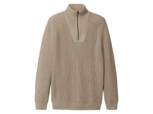 esmara Men Sweter męski z golfem (Beżowy, S (44/46)) - Swetry męskie esmara Men Sweter męski z golfem (Beżowy, S (44/46)) - Swetry męskie - miniaturka - grafika 1