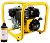 Pompy wodne - JCB Tools Motopompa Spalinowa 3 80 mm 7,5 KM Zestaw do Wody Czystej 1000 l/min Wąż Ssawny Wąż Tłoczny CNBOP Nasada - miniaturka - grafika 1