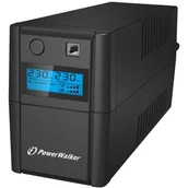 Zasilacze awaryjne UPS - PowerWalker VI 850 SE LCD - miniaturka - grafika 1